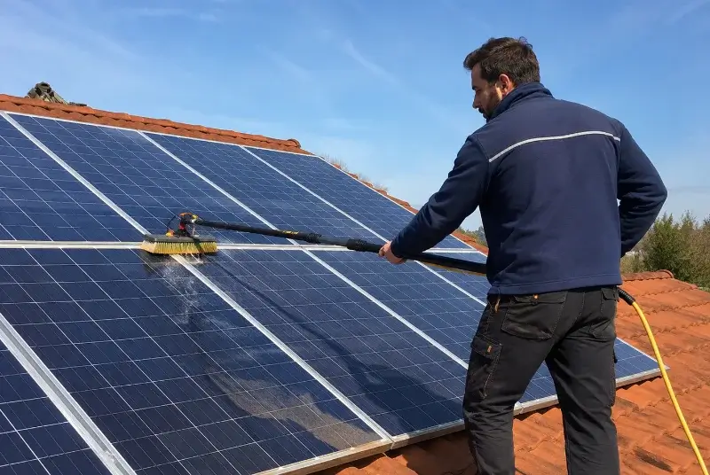 Nettoyage et entretien de panneaux solaires à Morannes sur Sarthe-Daumeray